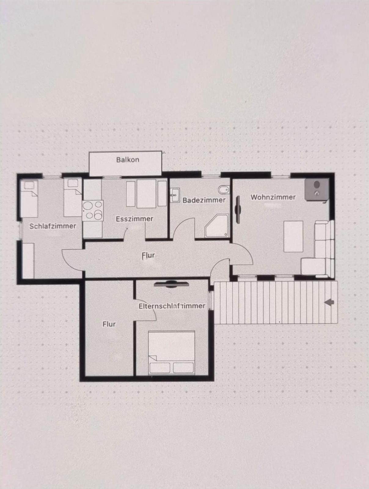 Ferienwohnung Kurparkblicksauerland Lennestadt Dış mekan fotoğraf