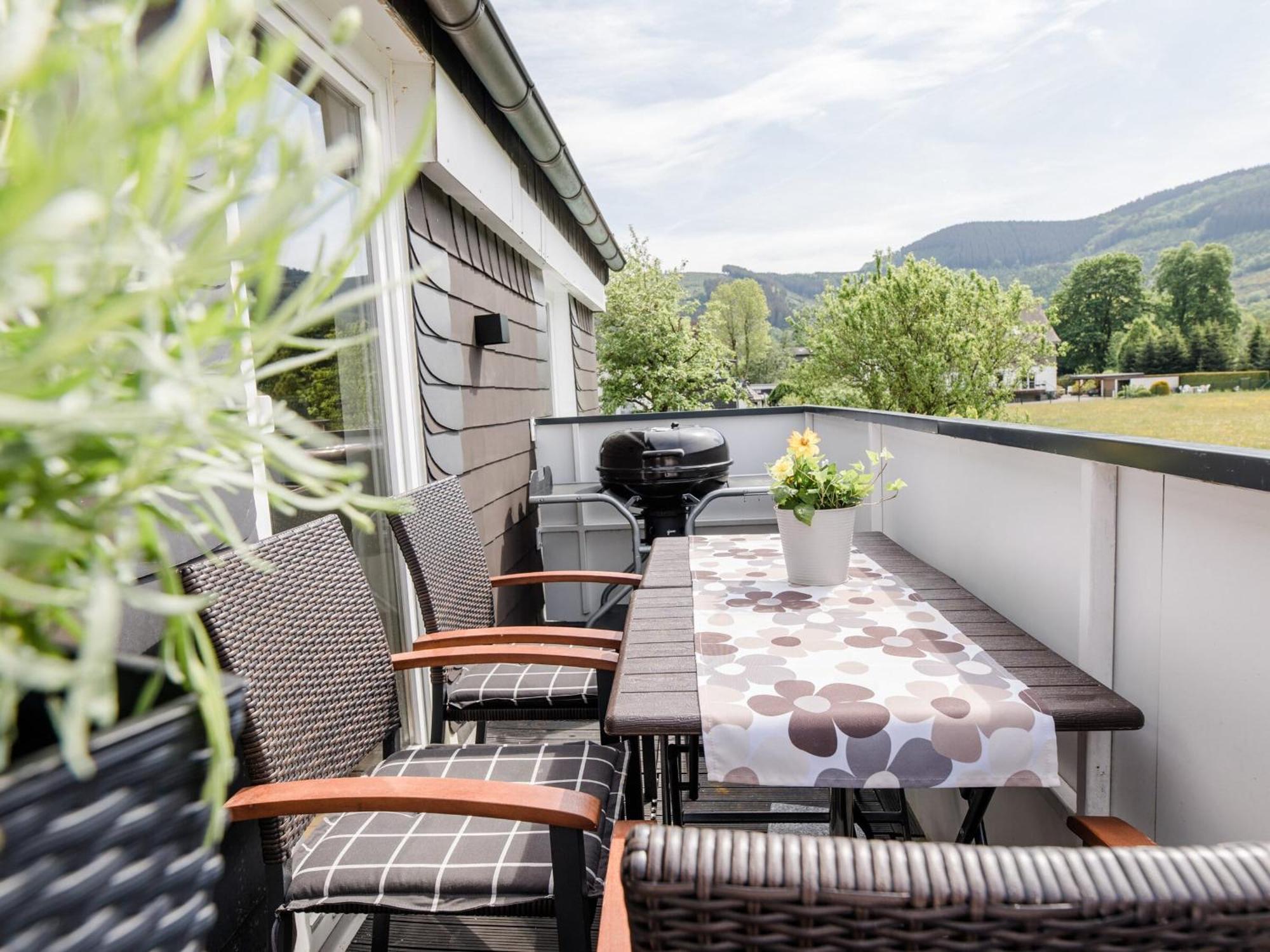 Ferienwohnung Kurparkblicksauerland Lennestadt Dış mekan fotoğraf